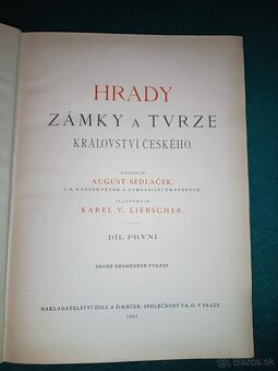 August Sedláček – Hrady, zámky a tvrze království Českého - 2