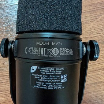 mikrofón Shure MV7+ - 2