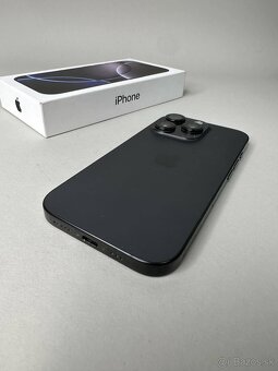 Apple iPhone 16 PRO 128GB Black Titanium-Batéria 100% - 2