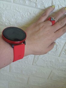 Červené inteligentné hodinky Smart Watch-NOVÉ - 2
