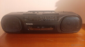 Panasonic RX-FT530 (dvojdeck jazvec FM-LW-MW Aux) - 2