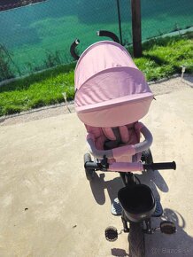 KINDERKRAFT SELECT Trojkolka Spinstep Pink, Premium 5 v 1 - 2