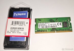 Kingston SO-DIMM DDR4 / 8GB / 2666MHz CL19 - 2