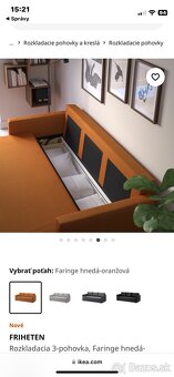 IKEA Friheten 3-pohovka rozkladacia - 2