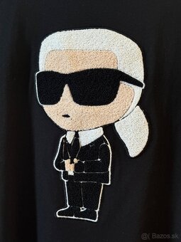 Tričko Karl Lagerfeld s vyšívaným vzorom - 2