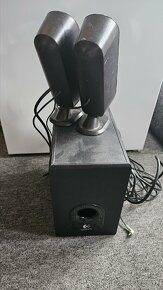 Reproduktory Logitech X-230 so subwooferom - 2