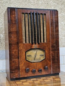 ☆ elektronkové rádio / rok 1934 / Belgium / Radiobell 6 - 2