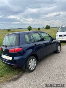 Mazda2 mazda 2 1.25i rok 2003 modrá metalíza tmavá - 2