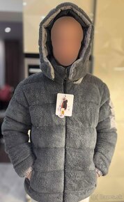 Bunda Moncler/šedá - 2