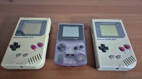 3x GAMEBOY - PREDÁM 2x GAMEBOY DMG-01 + 1x GAMEBOY COLOR - 2