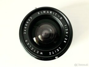 Leica, Elmarit-R 1:2,8/28 so slnečnou clonou…. - 2