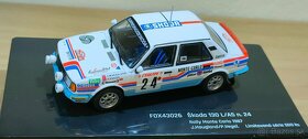 Predám model Škoda 130 L/A5 Rally 1:43 - 2