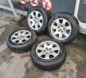 Zimní Kola 5x112 Audi VW Seat Skoda 195/65R15 - 2