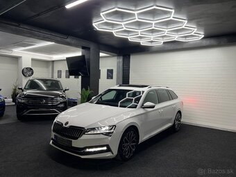 Skoda Superb 2.0tdi 140kw 2020 L&K virtual matrix 1.majiteľ - 2