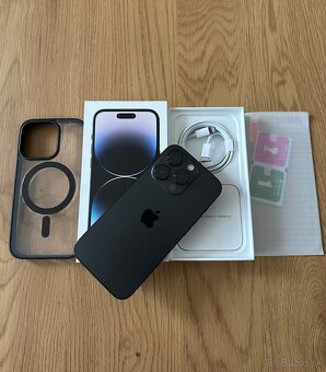 iPhone 14 Pro 128 gb Space Black v záruke + príslušenstvo - 2