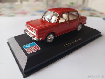 1:43 Simca , rôzne druhy - 2