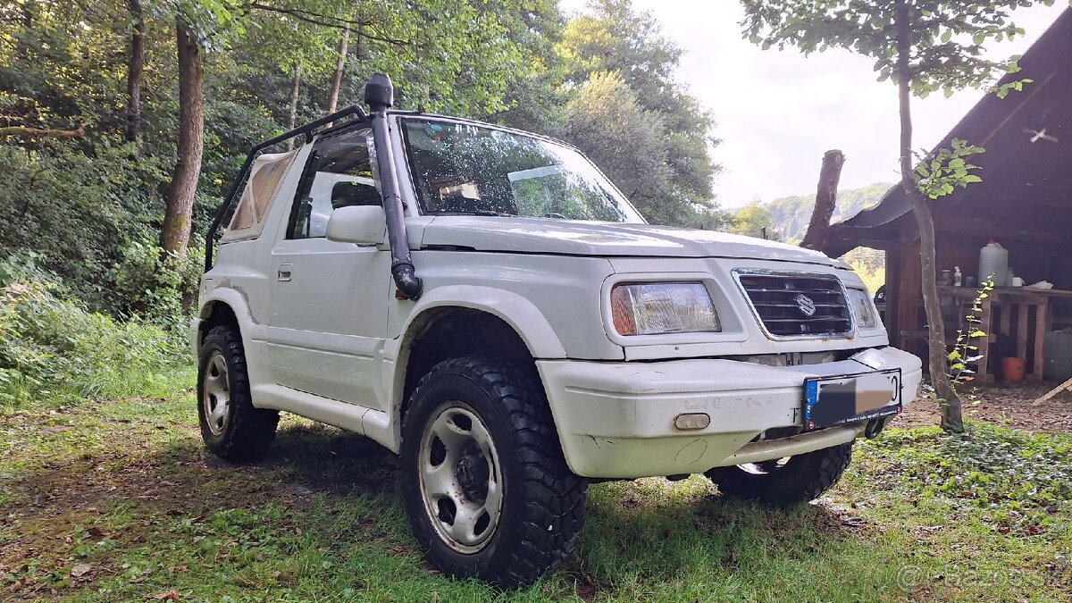 Suzuki Vitara Cabrio, rv. 98, benzín 2.0L, 4x4