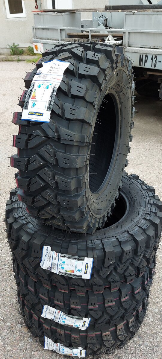 NOVÉ OFF/ROAD PNEU PROT. 245/70 R16 115R GEYER&HOSAJA RAPTOR