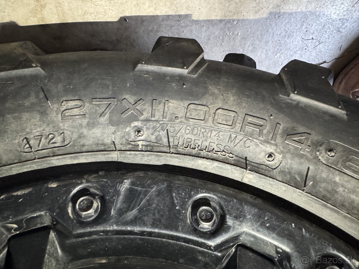 Predám CST stag tires 27  r14