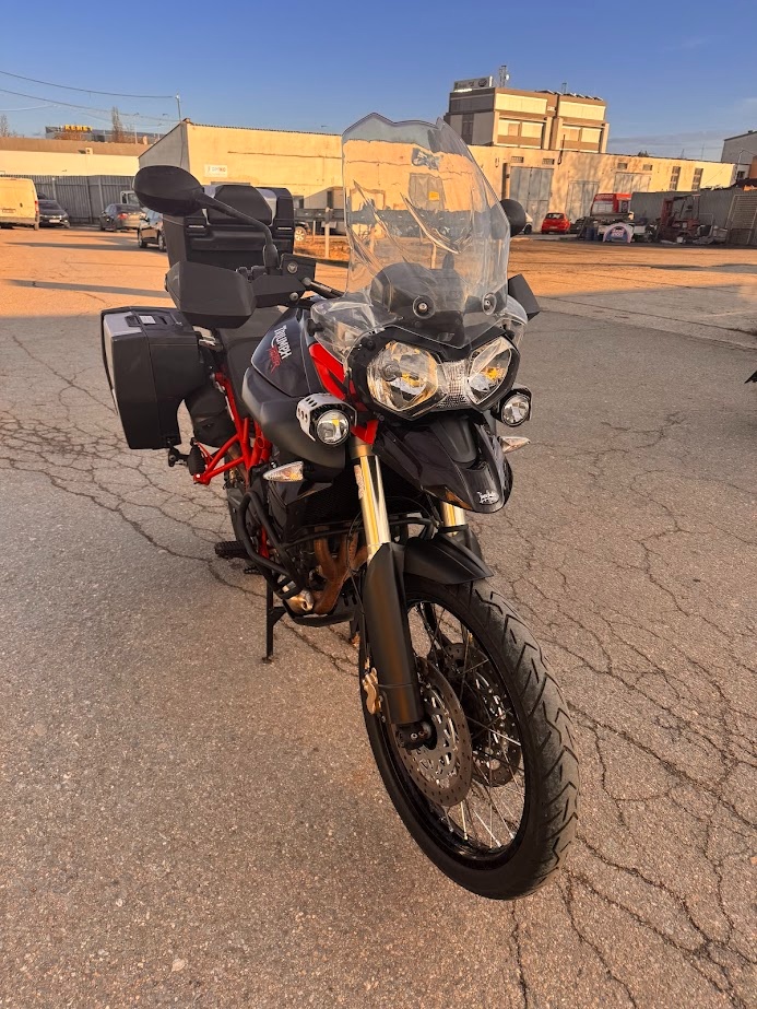 2014 TRIUMPH TIGER XC 800 ABS PO SERVISU