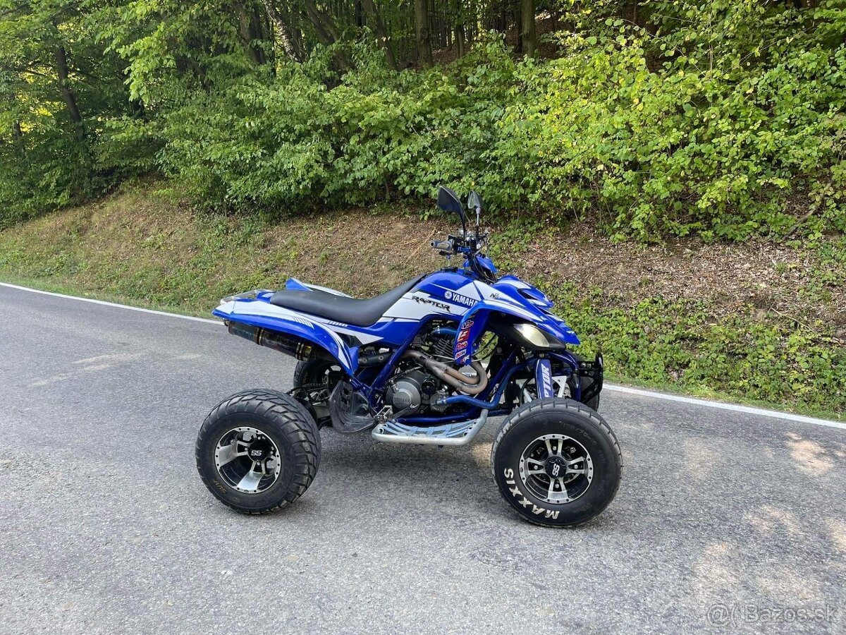 Yamaha raptor 660 biele spž