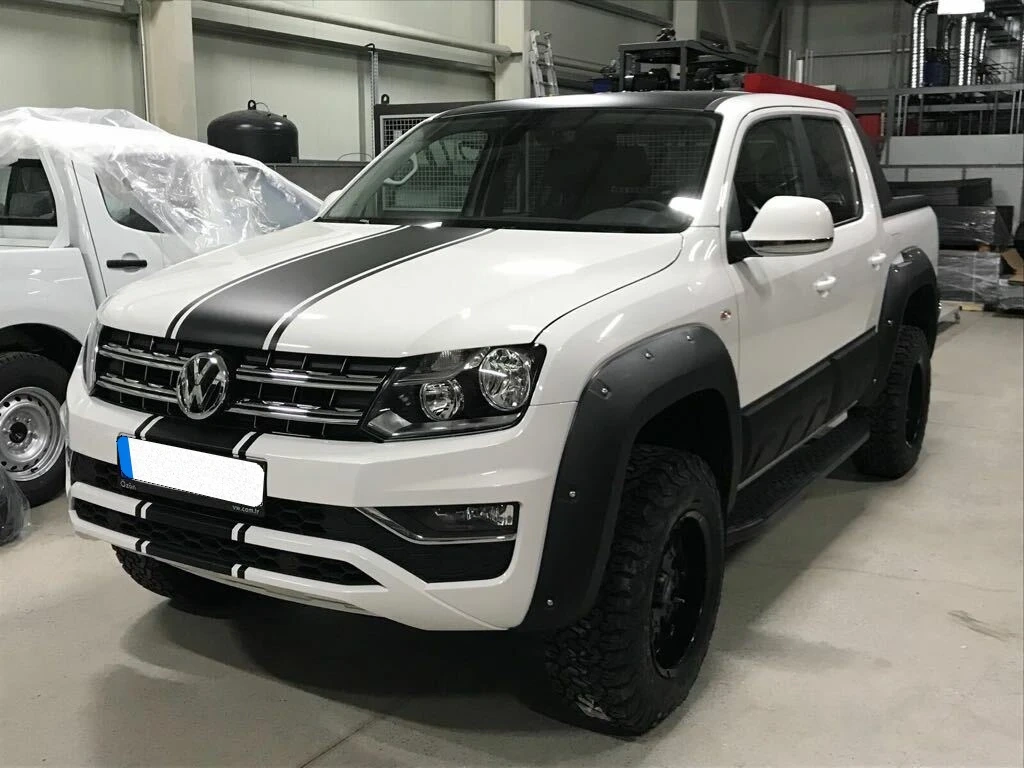 Ochranné oplastovanie dverí lemov VW Amarok