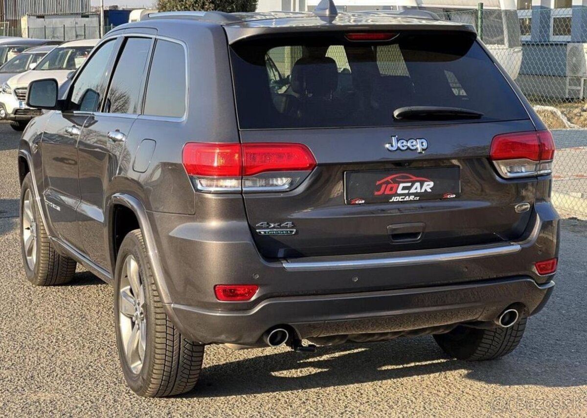 Jeep Grand Cherokee 3.0CRD OVERLAND KŮŽE NAVI nafta automat