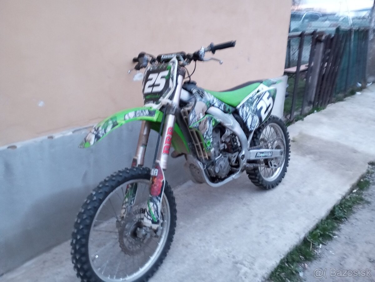 Predám Kawasaki kxf 450 2006 štvor rýchlostná