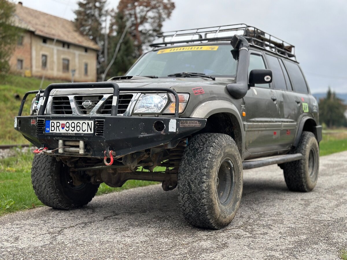 Nissan Patrol GR 2.8TDI Navijaky, ARB uzávierky, všetko v TP