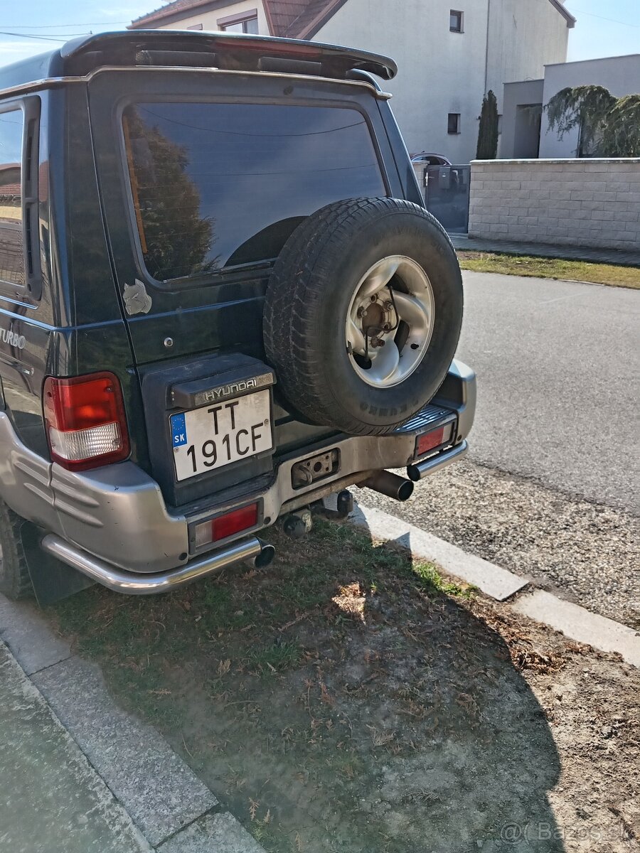 Predám Hyundai Galloper 2,5 TDI 4x4 73 kw.