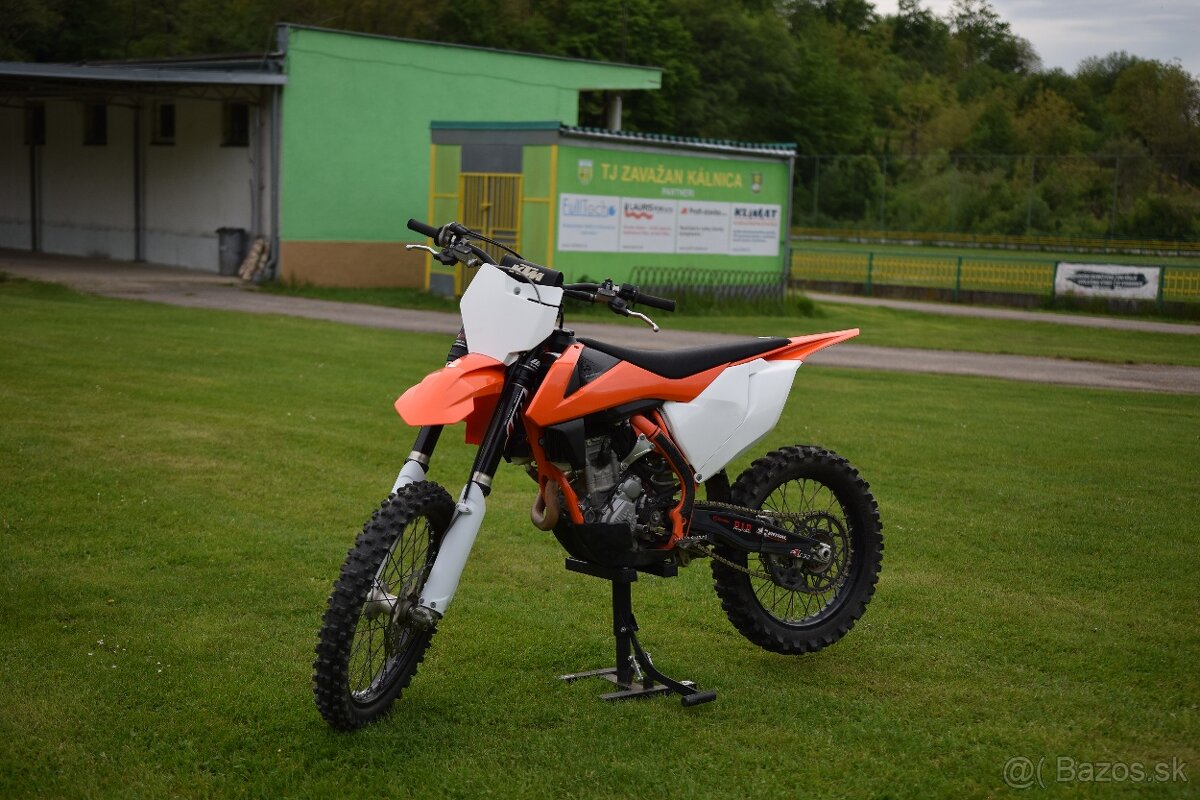 KTM SX 250 F SR POVOD, 87 MTH, JAZDENE LEN HOBBY