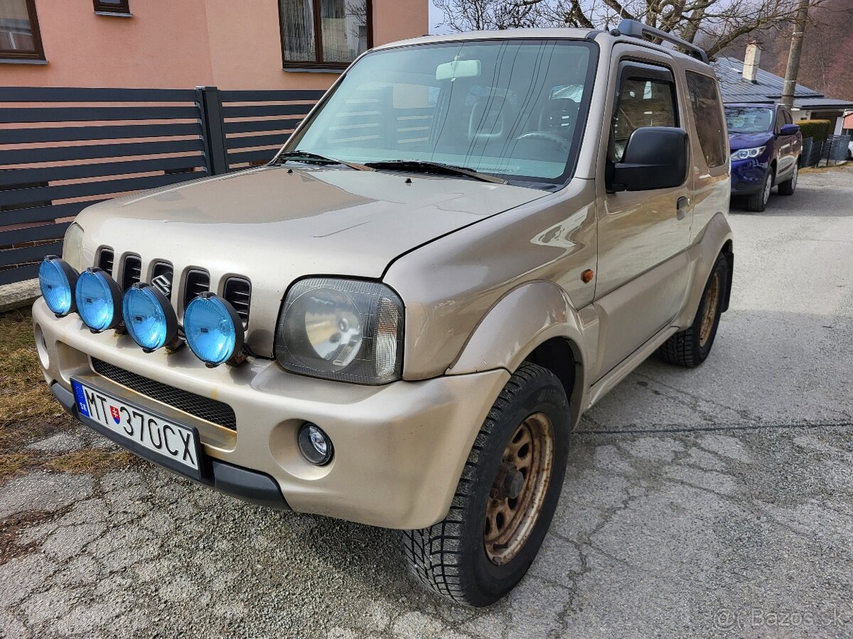 Predám Suzuki Jimny 1,3 4x4 kúpené v SR