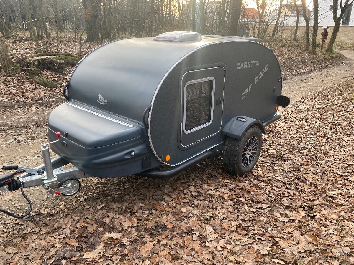 Mini karavan Caretta aj na offroad