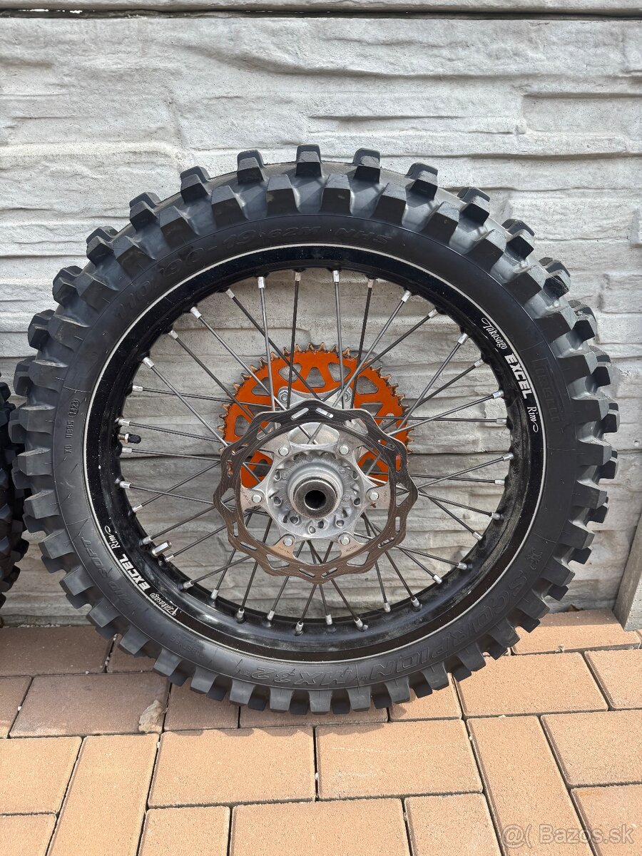 Sada Kolies KTM HSQ GAS 21” 19”