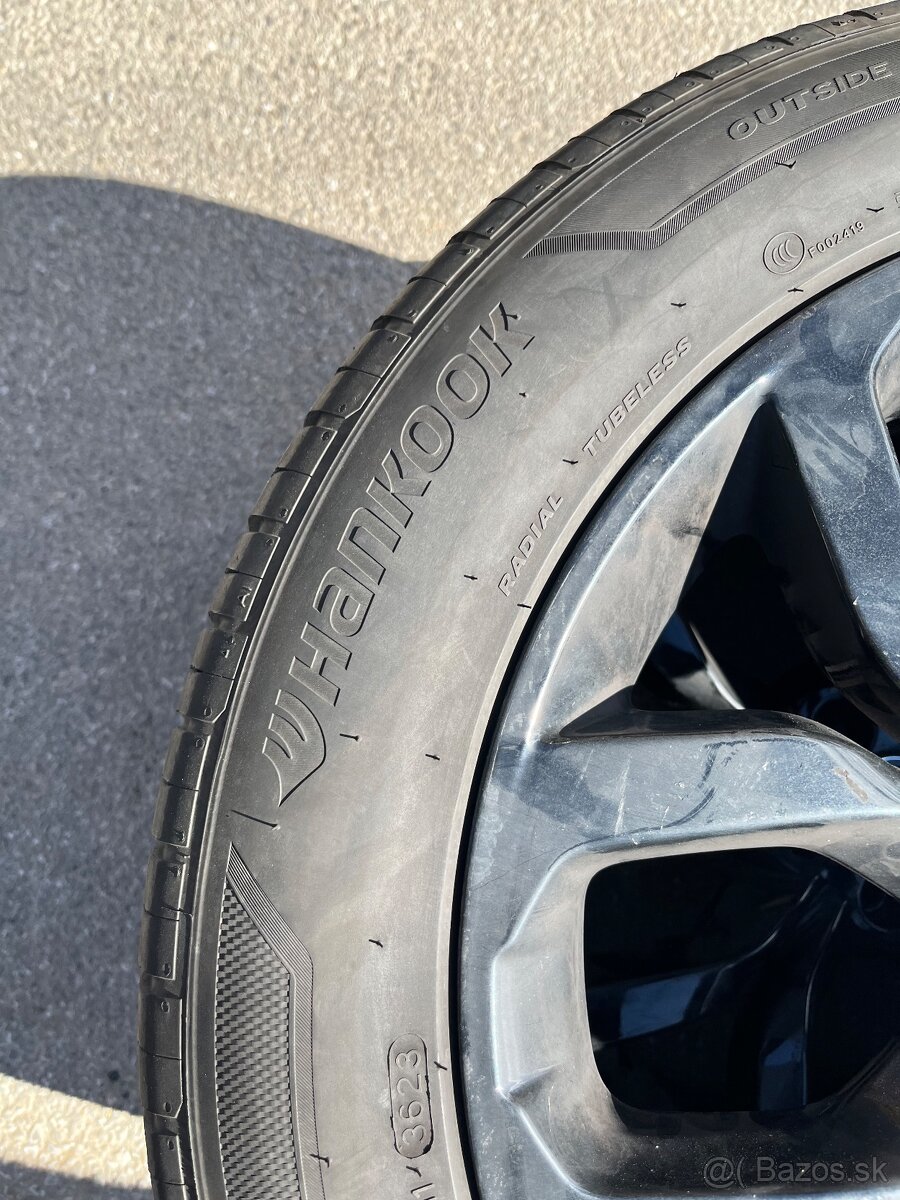 Originál disky Range Rover pneu r19 Hankook 235/55 R19