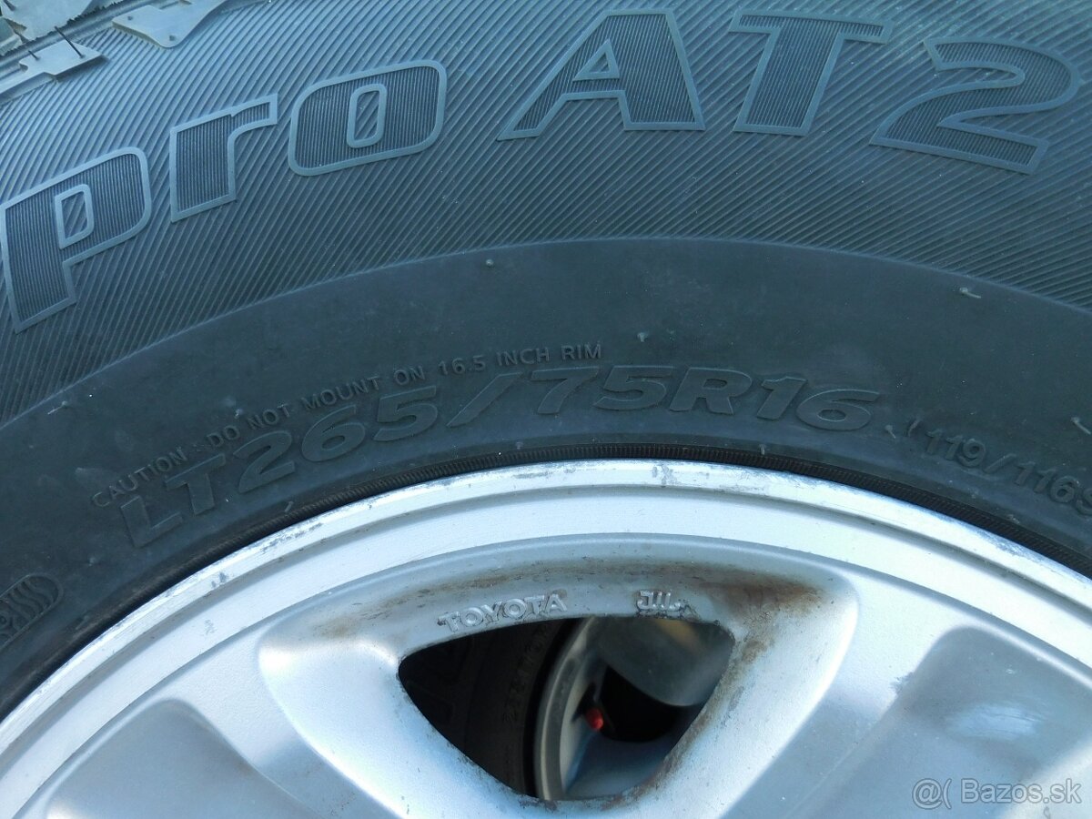 Toyota Land cruiser 90,95,J9  265/75R16