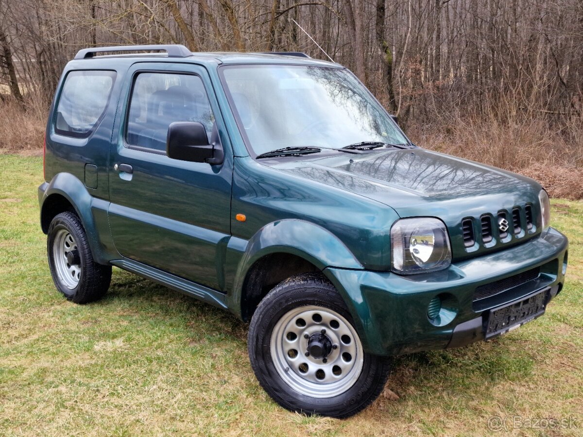 Suzuki Jimny 1.3 benzín 4X4 UKÁŽKOVÝ STAV