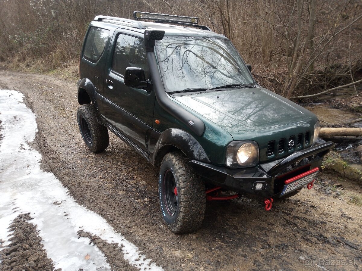 Predám Suzuki Jimny 1,3 po komplet GO