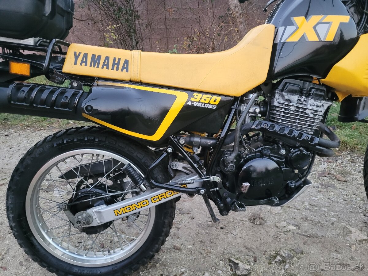 Yamaha xt 350 1988 doklady