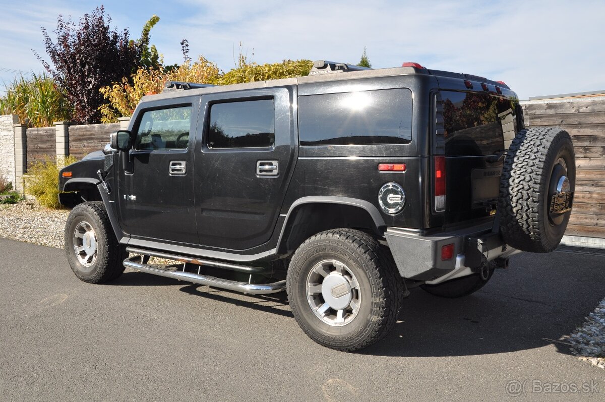 HUMMER H2 6.2, poslední model, facelift, 105 000 km, LPG