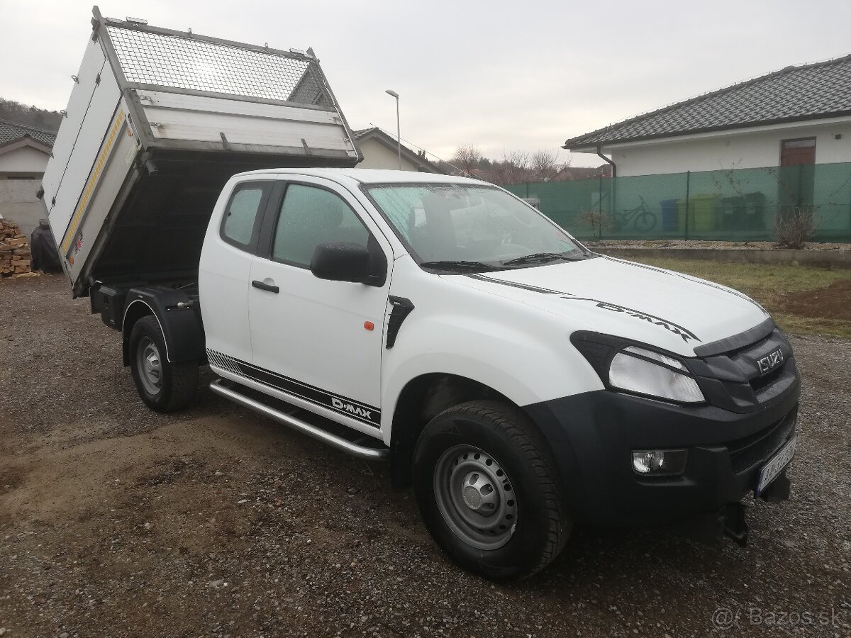 Isuzu D-max space Cab 4WD vyklapač 3S