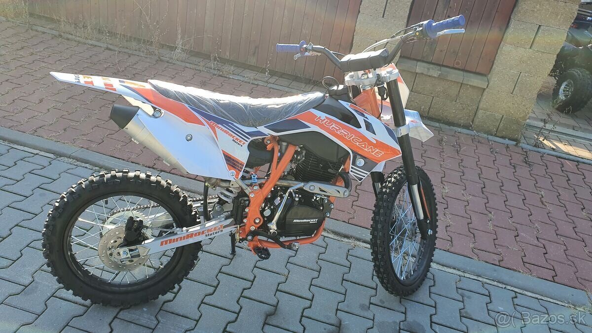 Pitbike MiniRocket Hurricane 250ccm 19/16 oranžová