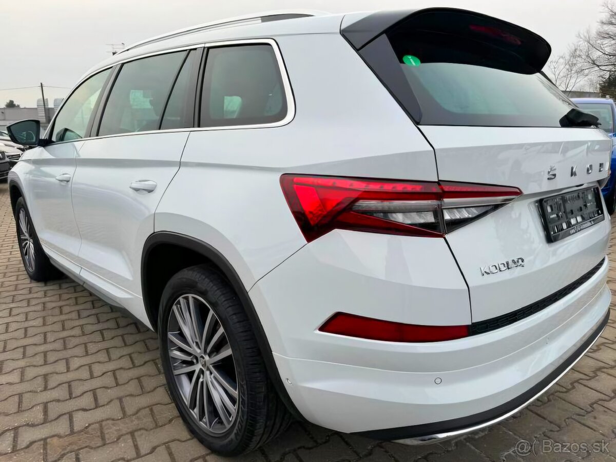 ✅️Škoda Kodiaq L&K 2.0.TDI 147KW 4x4,2022,Ťažné,360°kamery✅️