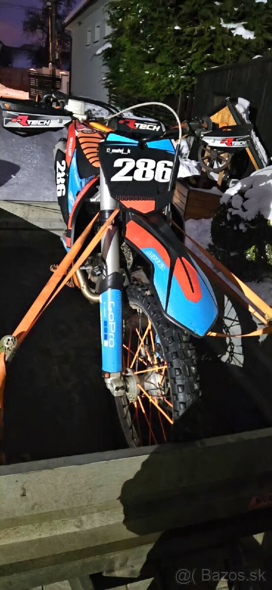 Ktm sxf 250 2013 +faktúra zo servisu