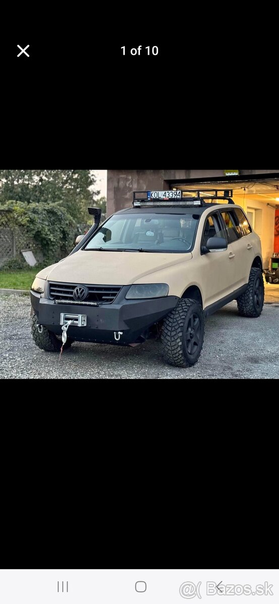 Volkswagen touareg off road