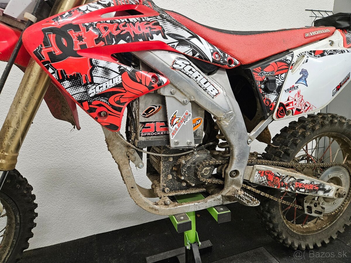 Elektrická Honda crf 450, 2007