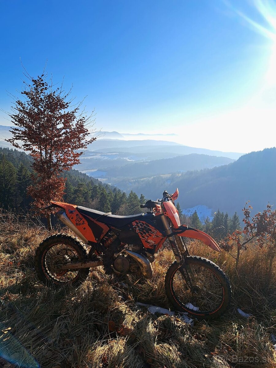 Predám ktm exc 250