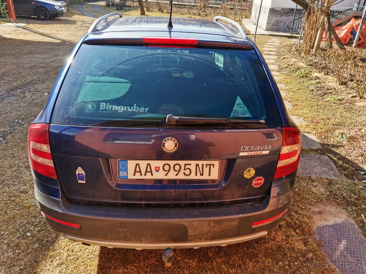 VYMENA Škoda Octavia scout 2.0 TDI BMM 4x4