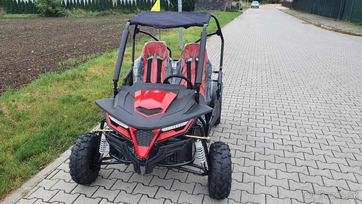 Dětská Buggy Cheetah4Kids 2, 208ccm, věk jezdce 10+ červená.