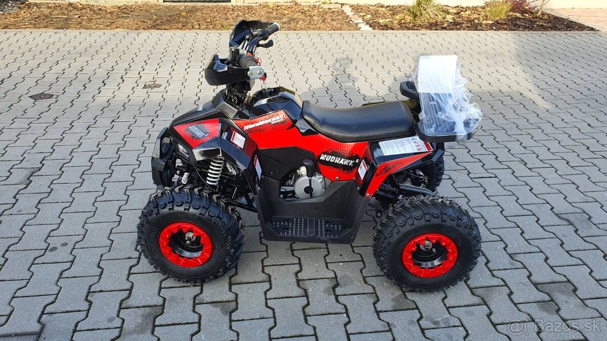 Dětská čtyřtaktní čtyřkolka ATV MudHawk 110ccm 7kola černá